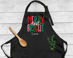 Merry And Bright Apron