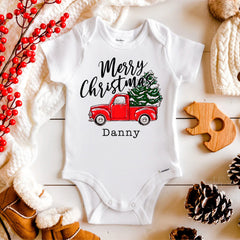 Merry Christmas Baby Bodysuit