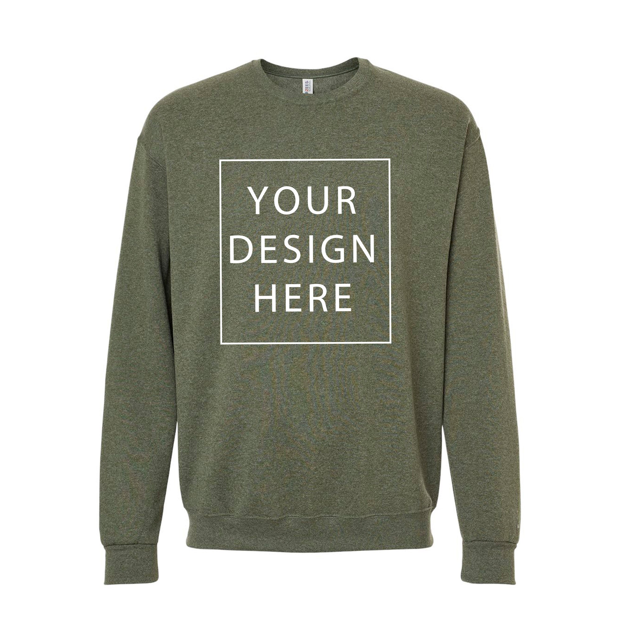 JERZEES - NuBlend® Crewneck Sweatshirt - Front