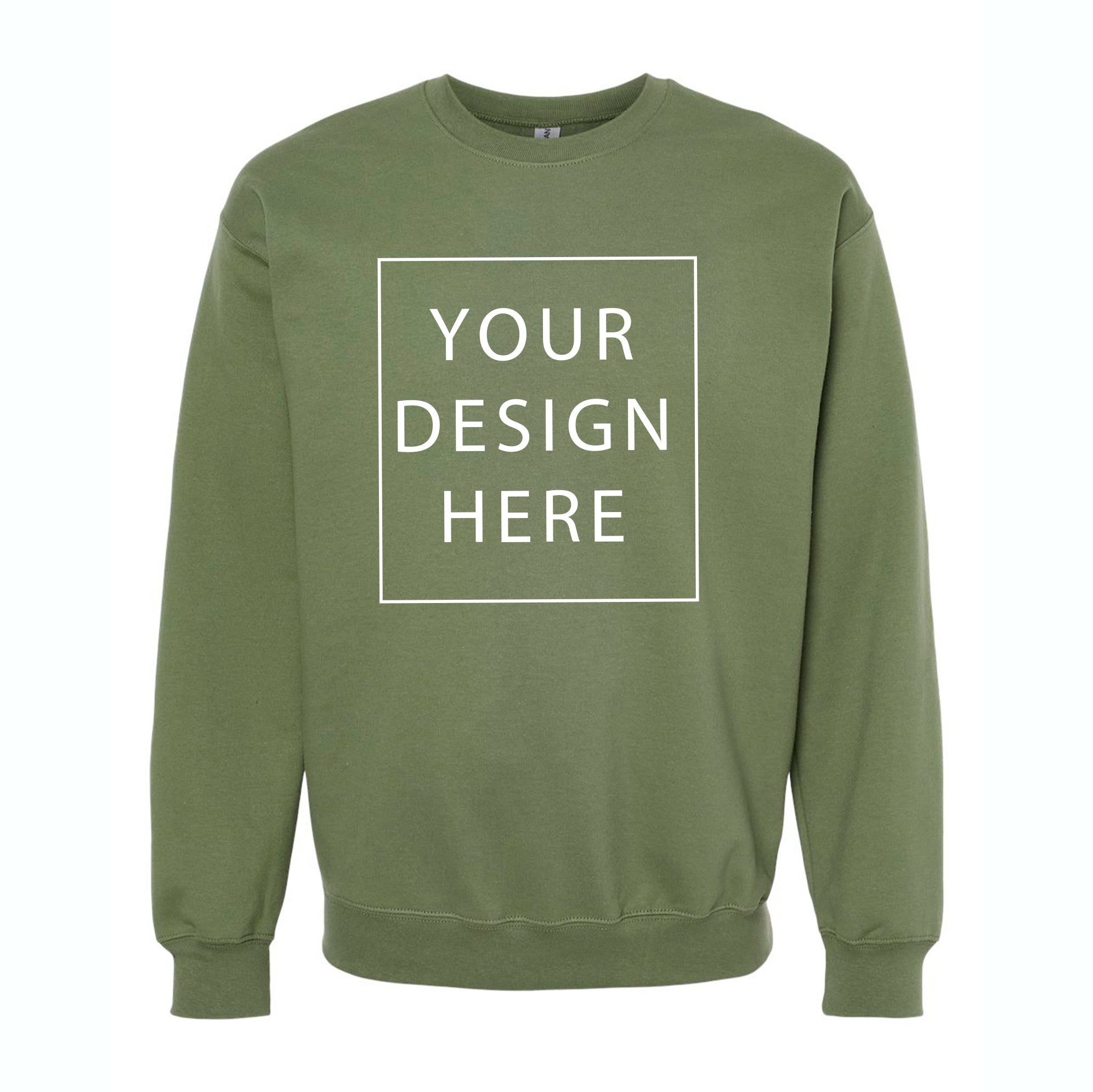 Gildan - Softstyle® Midweight Crewneck Sweatshirt - Front