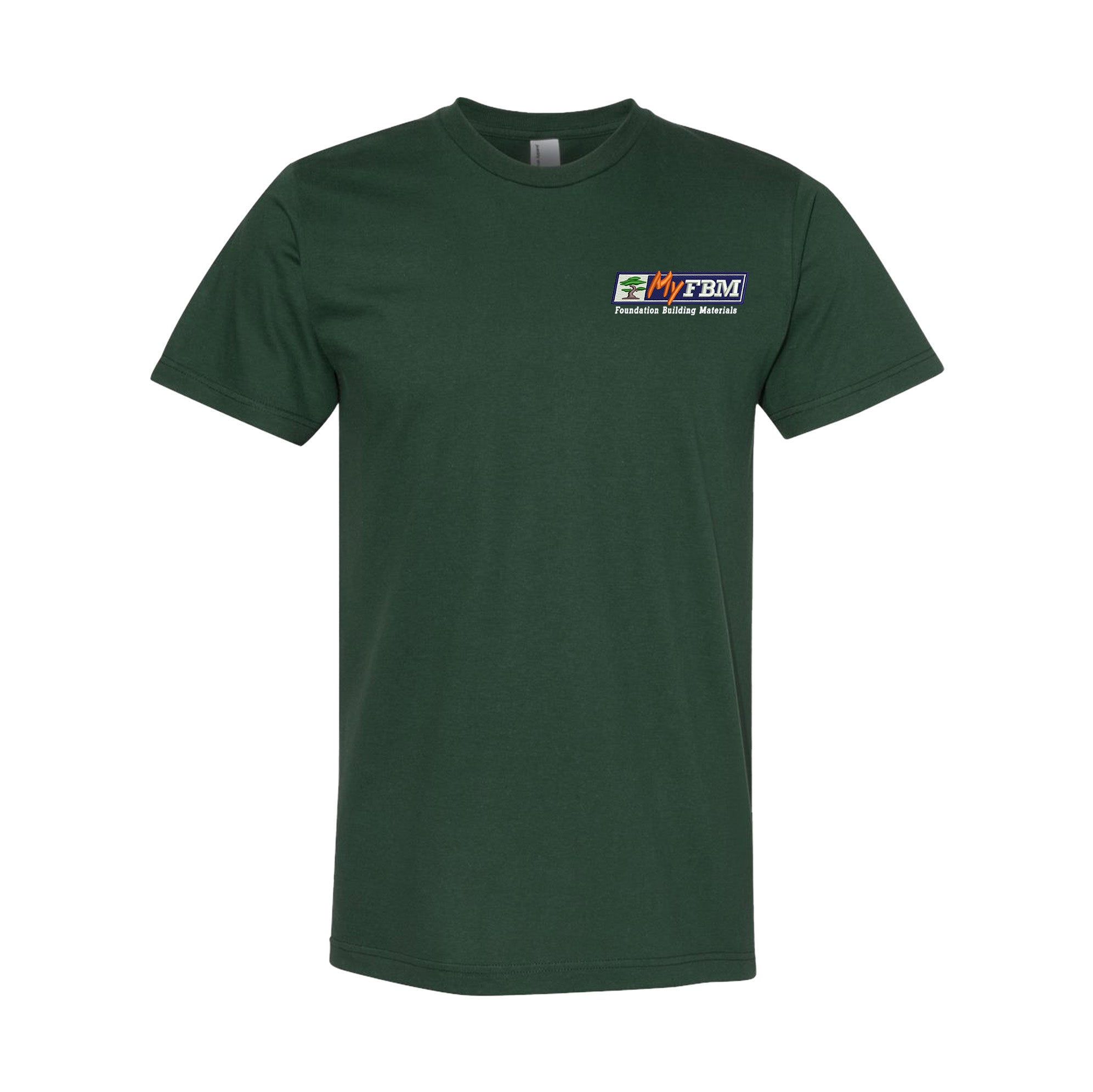 American Apparel - Fine Jersey Tee - (embroidery)