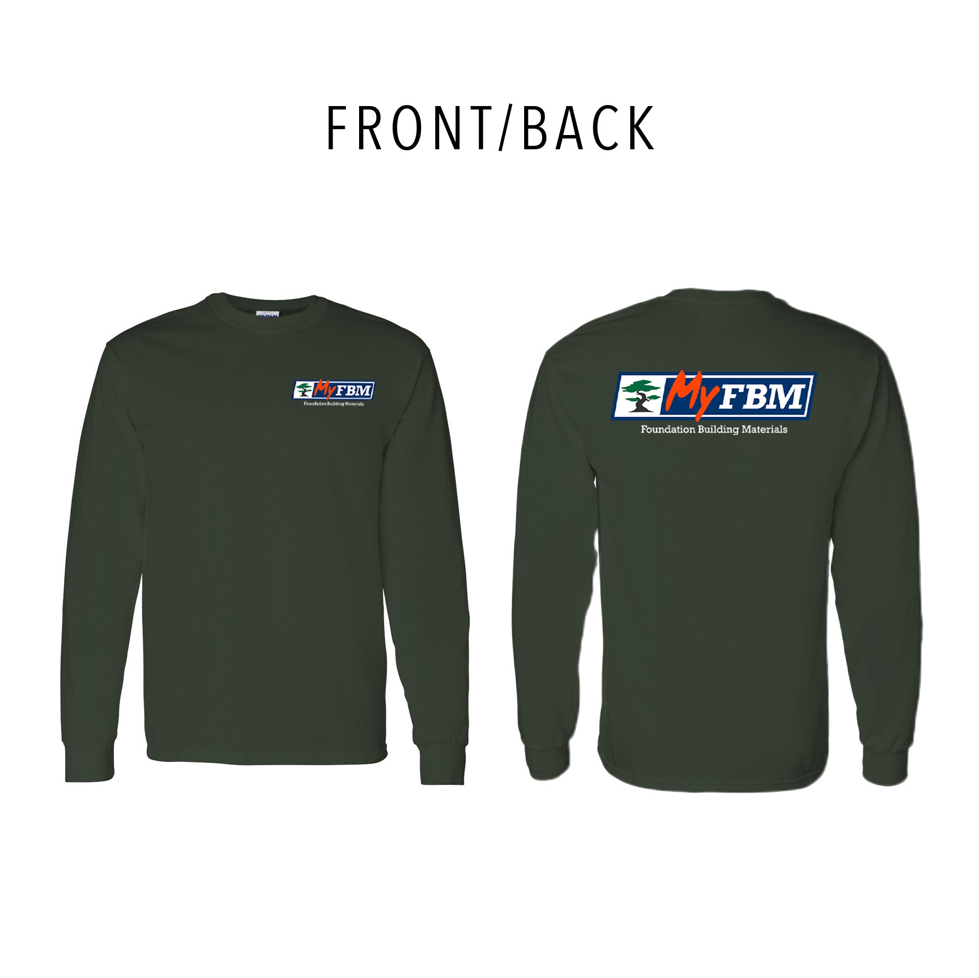 Gildan - Heavy Cotton™ Long Sleeve T-Shirt - (print)