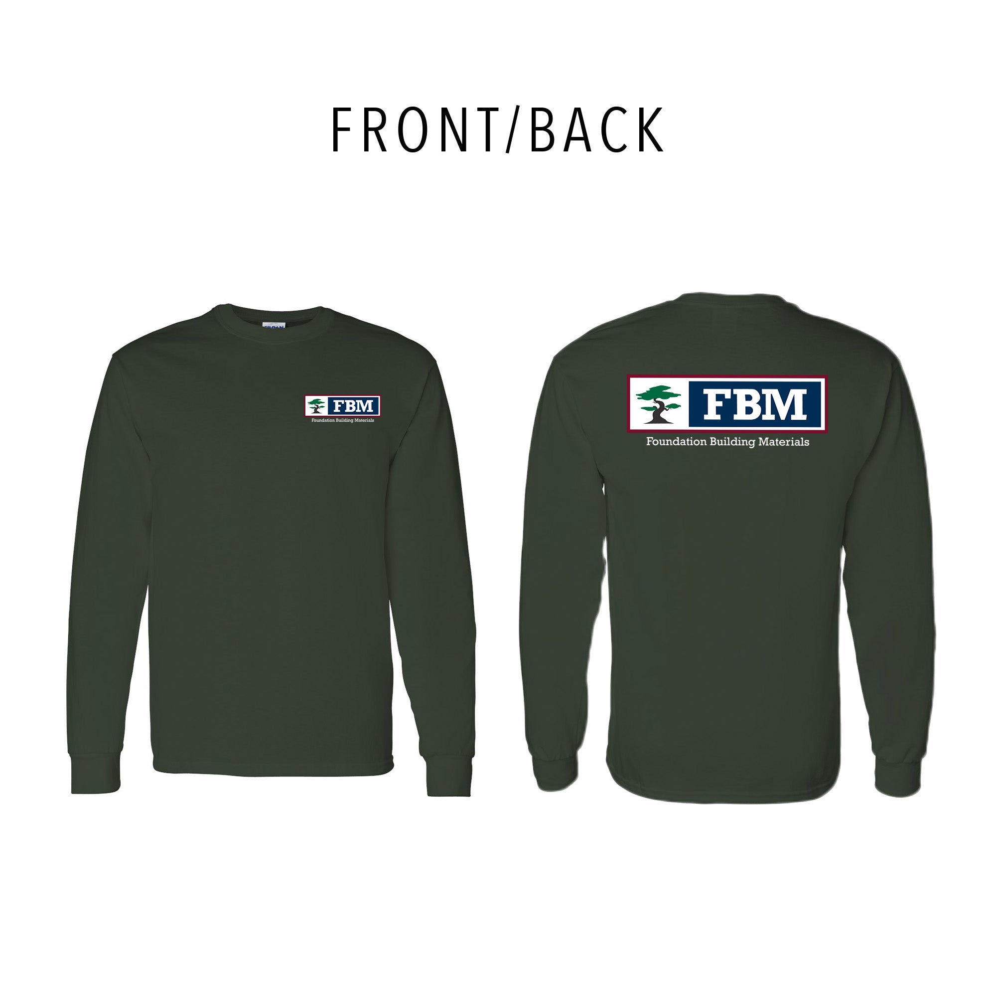 Gildan - Heavy Cotton™ Long Sleeve T-Shirt - (print)