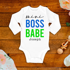 Mini Boss Babe Baby Bodysuit