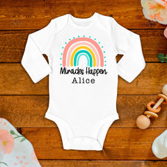 Miracles Happen Baby Bodysuit