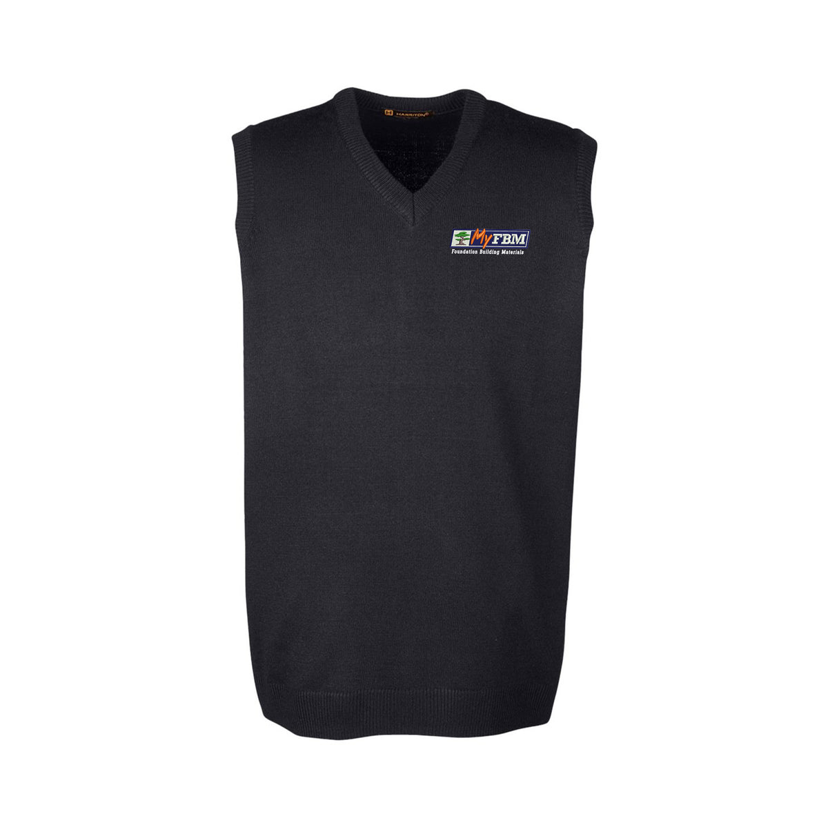 MY FBM - Harriton Men's Pilbloc™ V-Neck Sweater Vest - M415