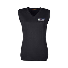 MY FBM - Harriton Women's Pilbloc™ V-Neck Sweater Vest - M415W