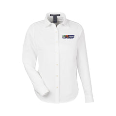 MY FBM - Devon & Jones Women's CrownLux Performance® Spencer Poplin Dress Shirt - DG505W