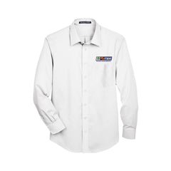 MY FBM - Devon & Jones Men's Crown Collection® Solid Stretch Twill Woven Dress Shirt - DG530