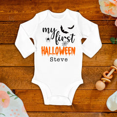 My First Halloween Baby Bodysuit