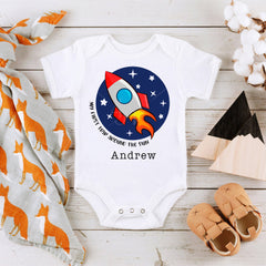 My First Trip Around The Sun Baby Bodysuit