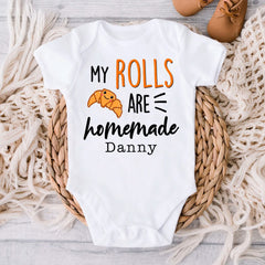 My Rolls Are Homemade Baby Bodysuit