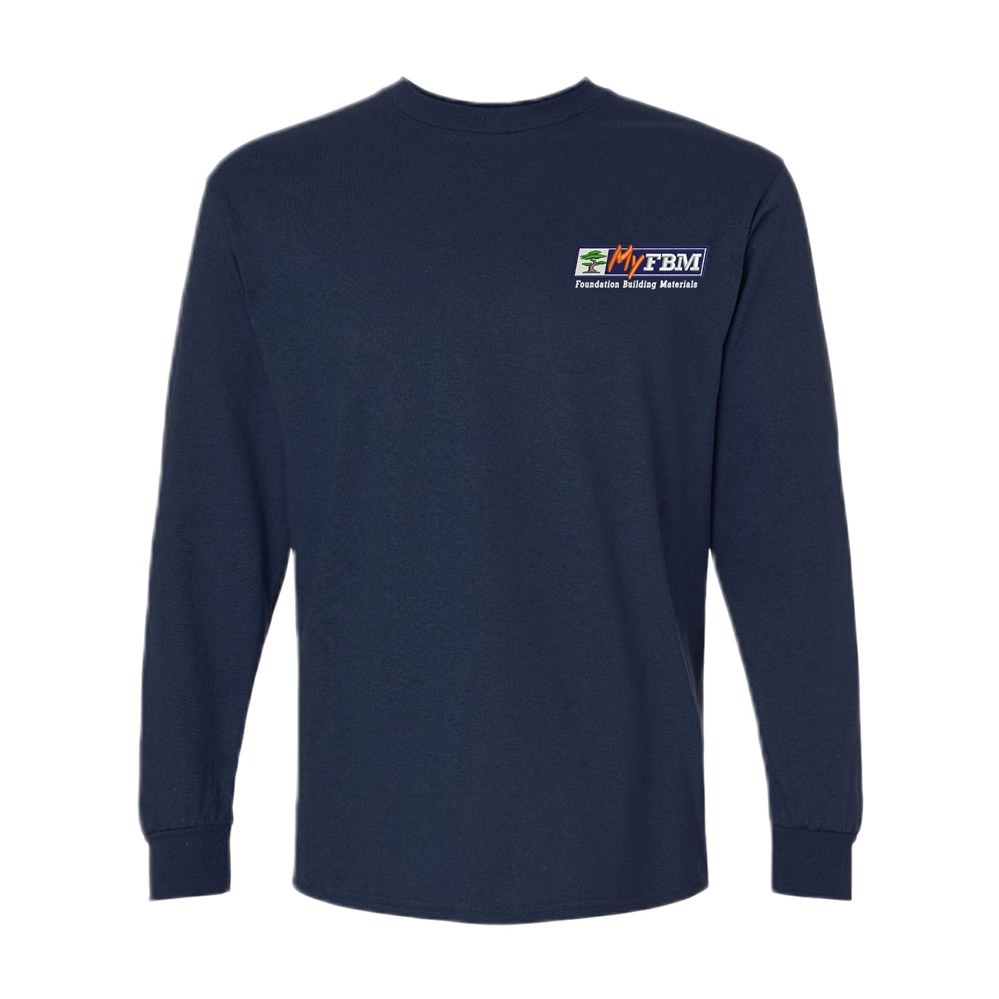 Gildan - Ultra Cotton® Long Sleeve T-Shirt - (embroidery)