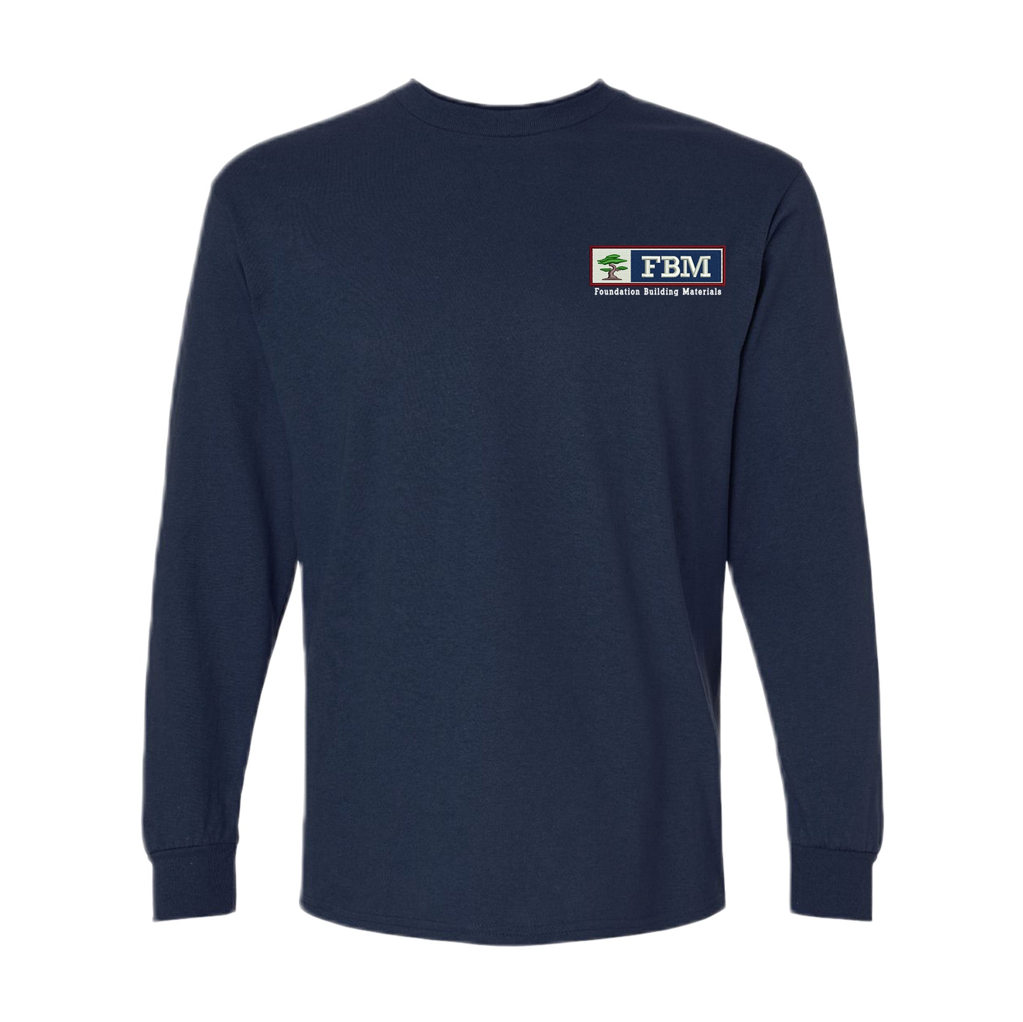 Gildan - Ultra Cotton® Long Sleeve T-Shirt - (embroidery)