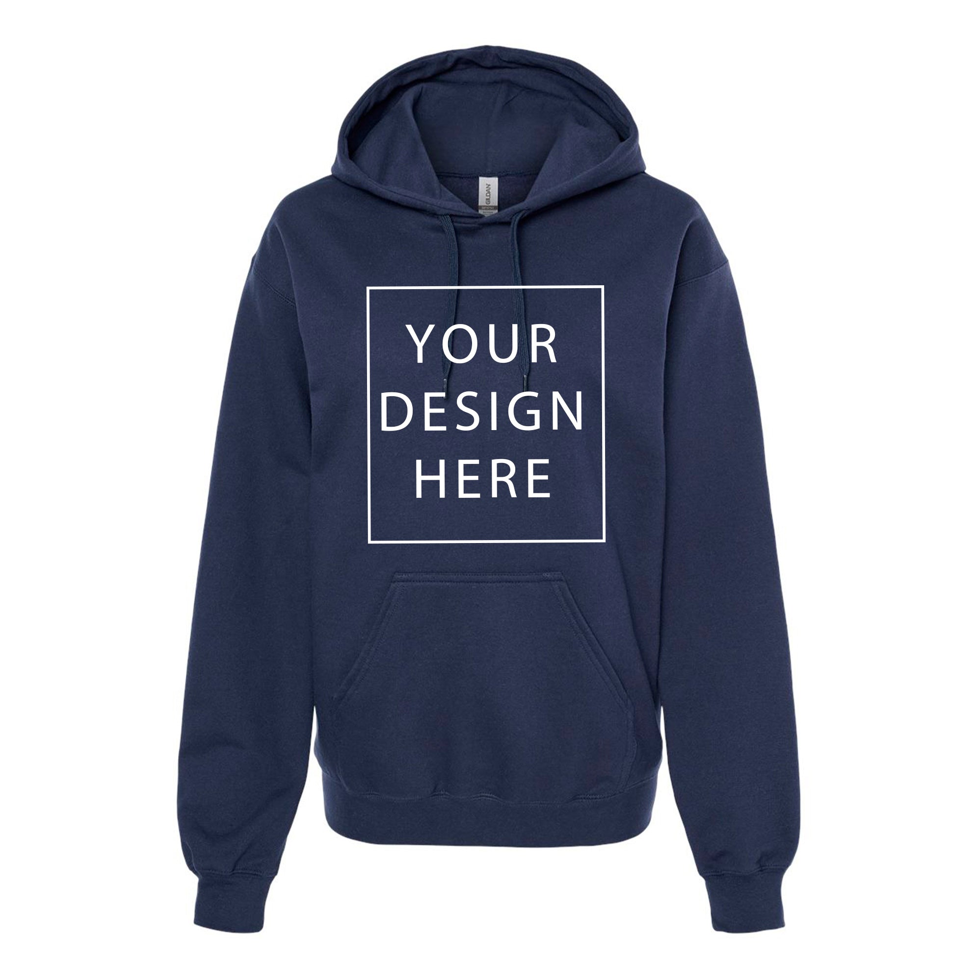 Gildan - Softstyle® Midweight Hooded Sweatshirt - Front