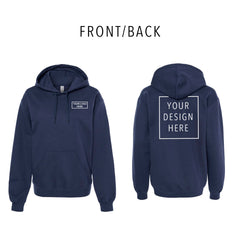 Gildan - Softstyle® Midweight Hooded Sweatshirt - Front/Back