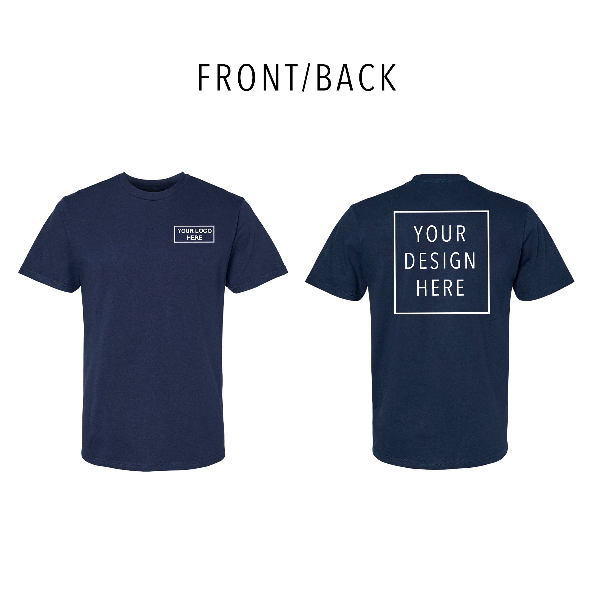 Gildan - Softstyle® Midweight T-Shirt - Front/Back