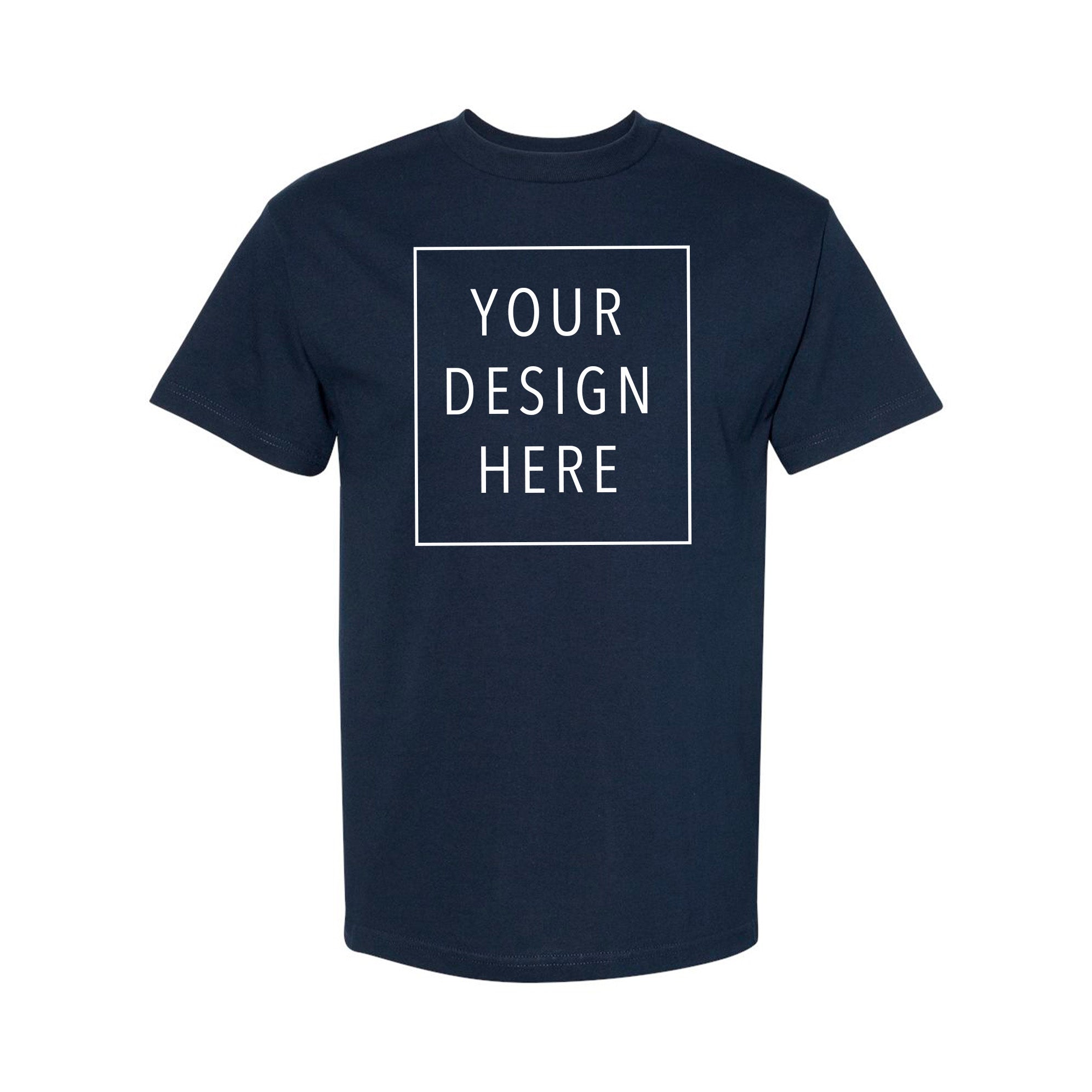 American Apparel - Heavyweight Cotton Tee - Front