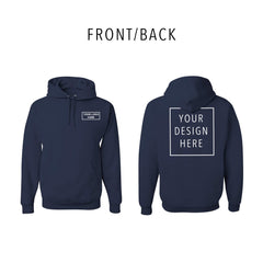 JERZEES - NuBlend® Hooded Sweatshirt - Front/Back