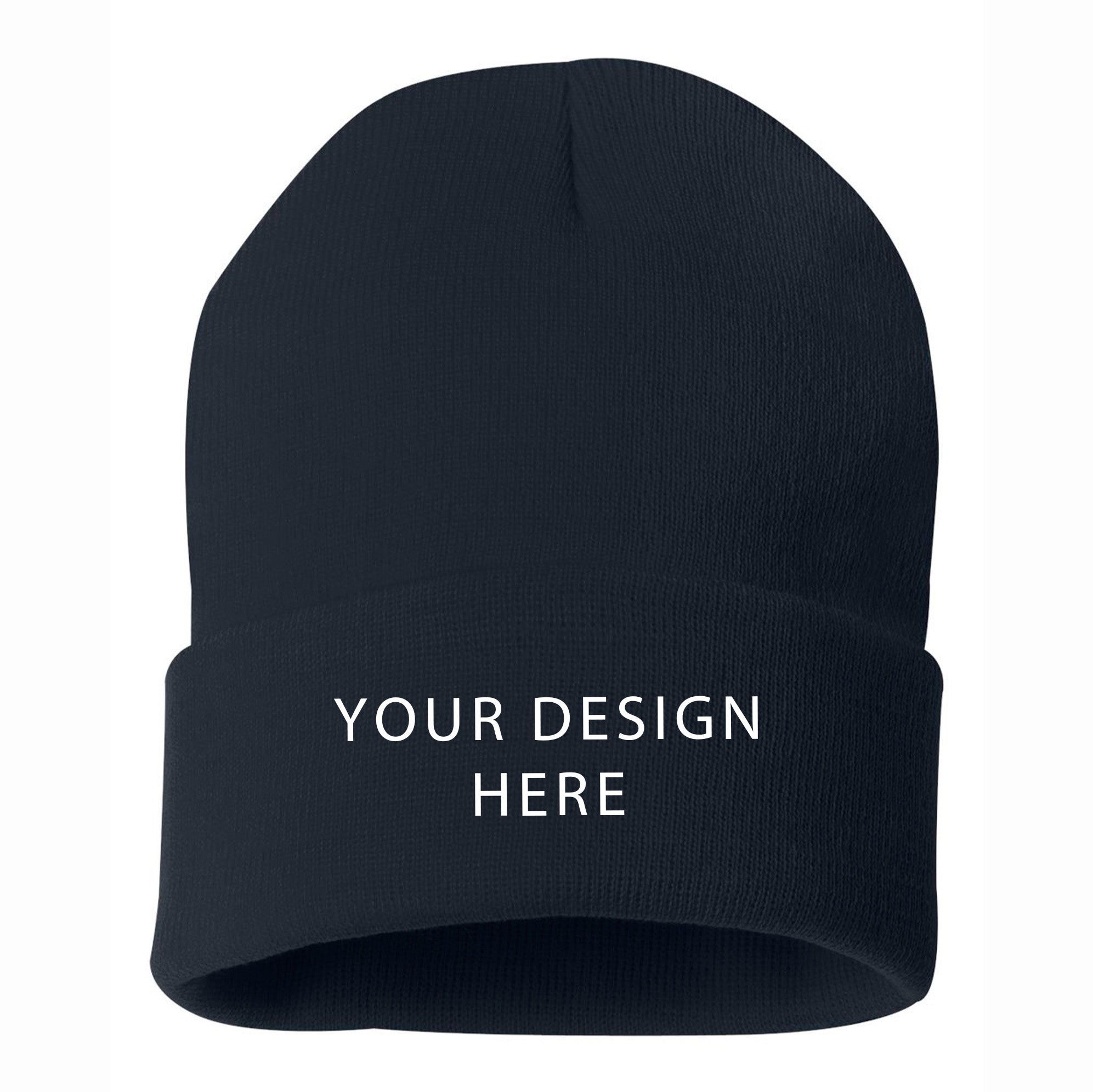 Sportsman - 12" Solid Cuffed Beanie