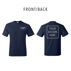 Hanes - Authentic T-Shirt- Front/Back