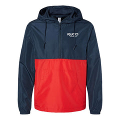 RUCO - Independent Trading Co. Unisex Lightweight Quarter-Zip Windbreaker Pullover Jacket - EXP54LWP