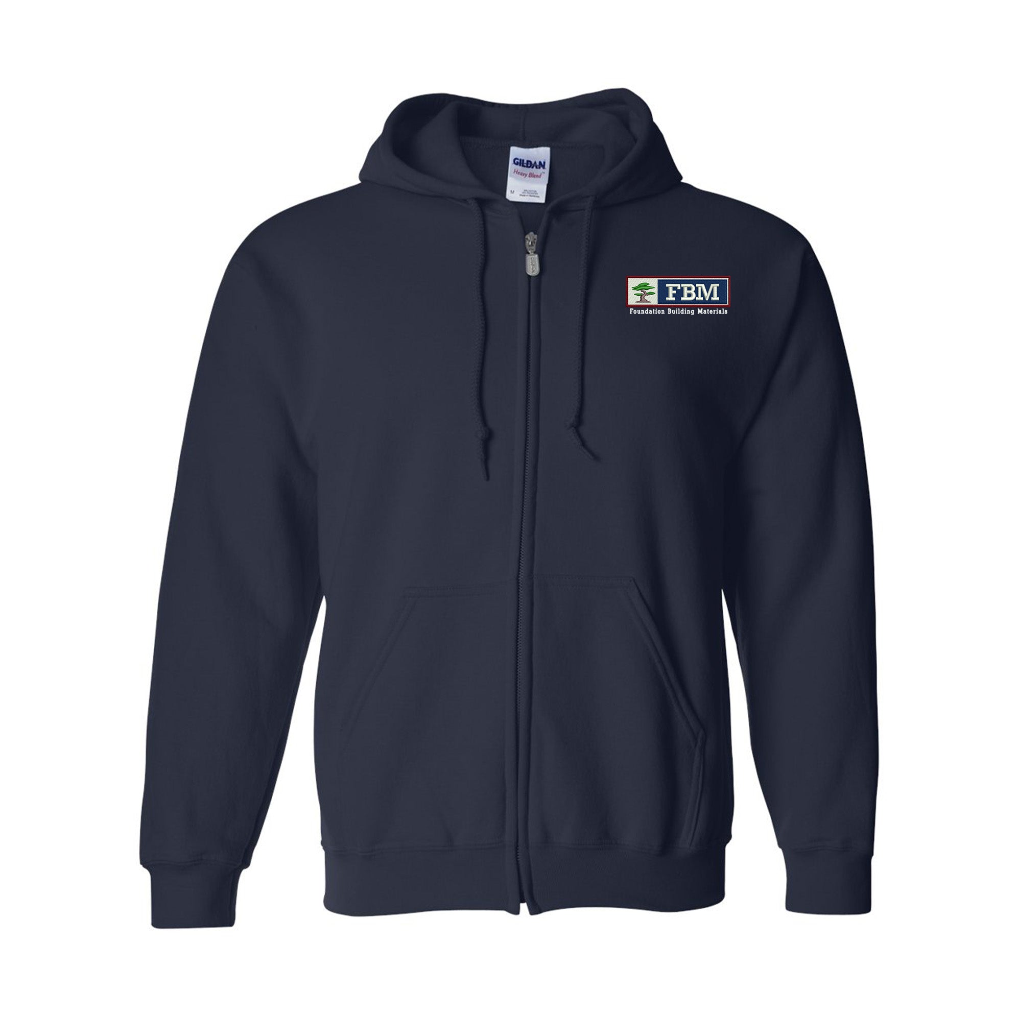 Gildan - Heavy Blend™ Full-Zip Hooded Sweatshirt - (embroidery)