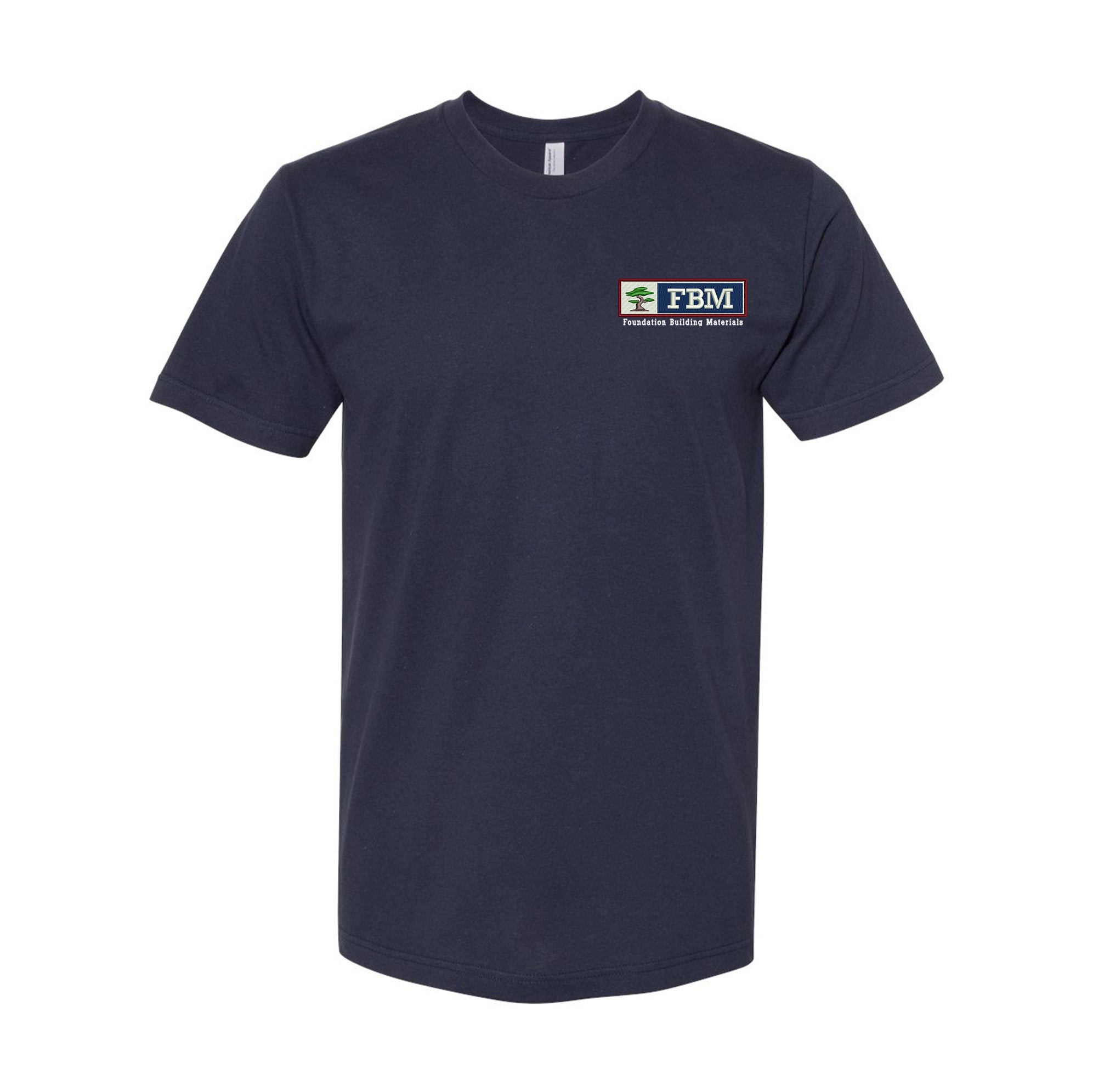 American Apparel - Fine Jersey Tee - (embroidery)
