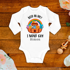 Need An Ark? I Noah Guy Baby Bodysuit