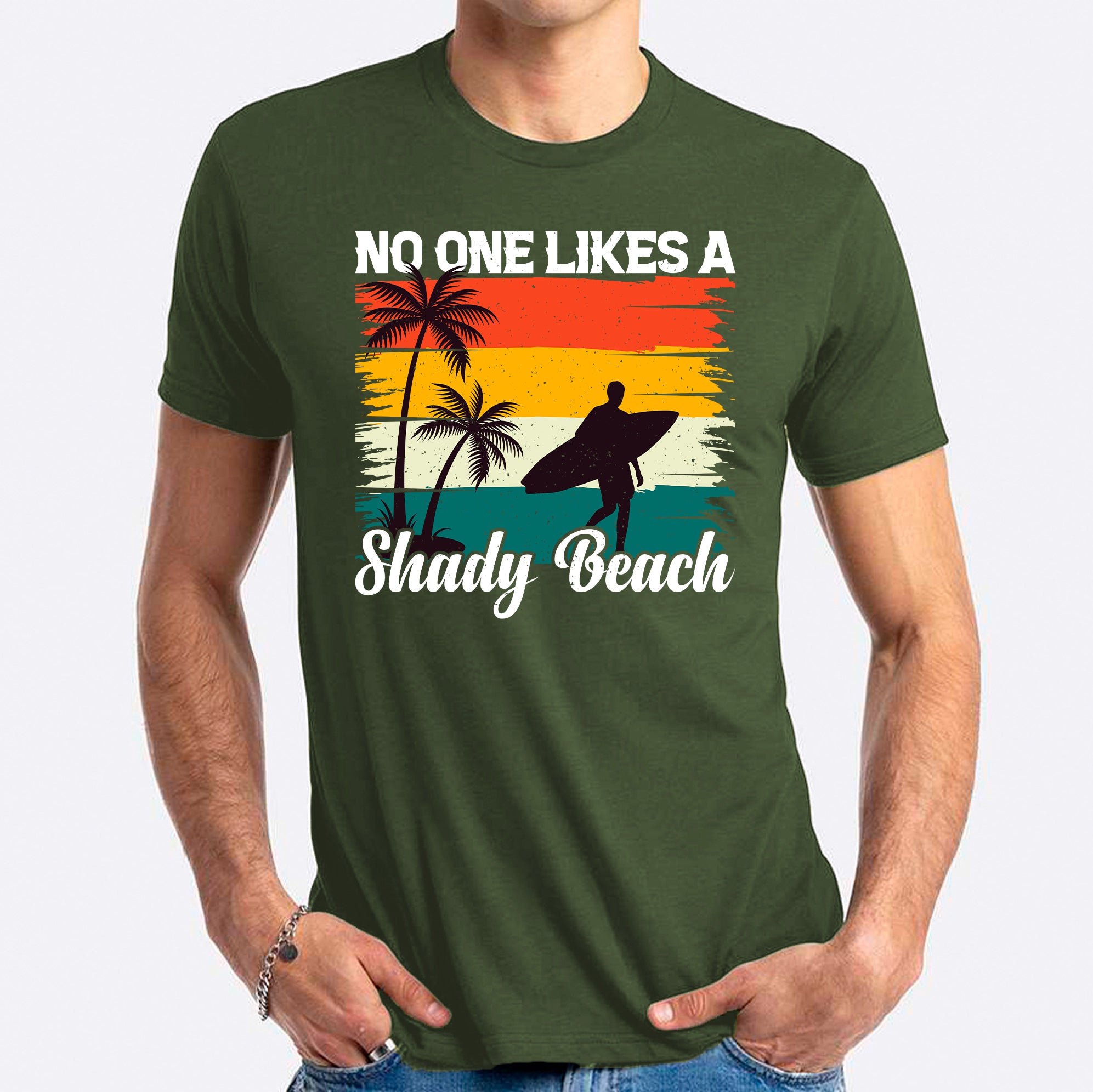 No One Likes A Shady Beach T-shirt