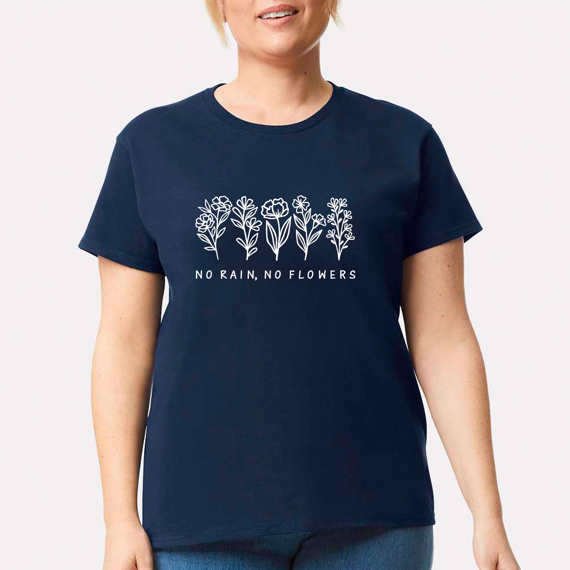 No Rain, No Flowers T-shirt