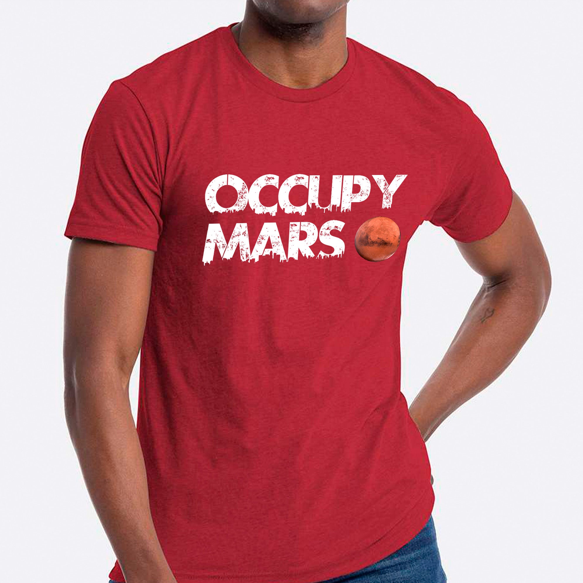 Occupy Mars T-shirt