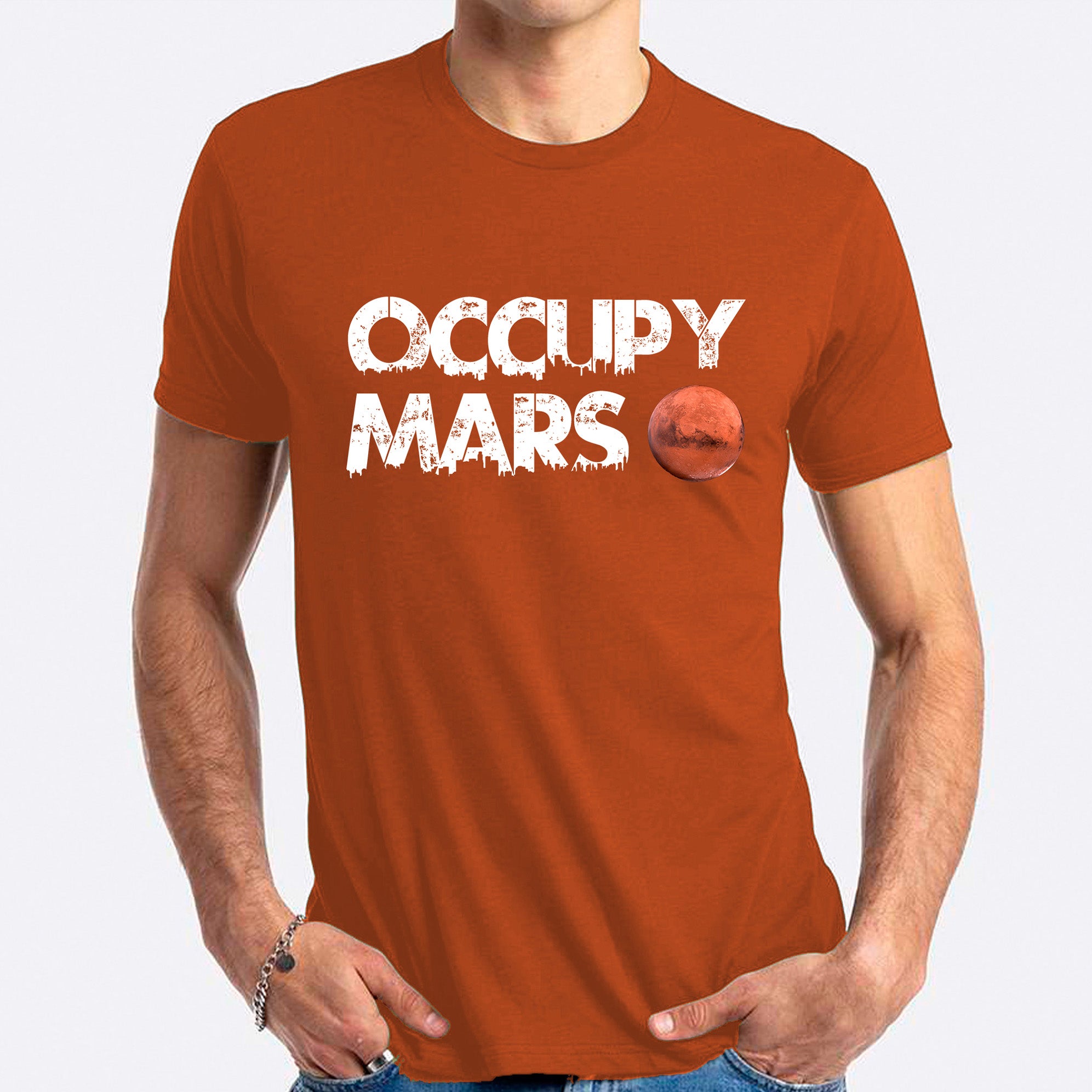 Occupy Mars T-shirt