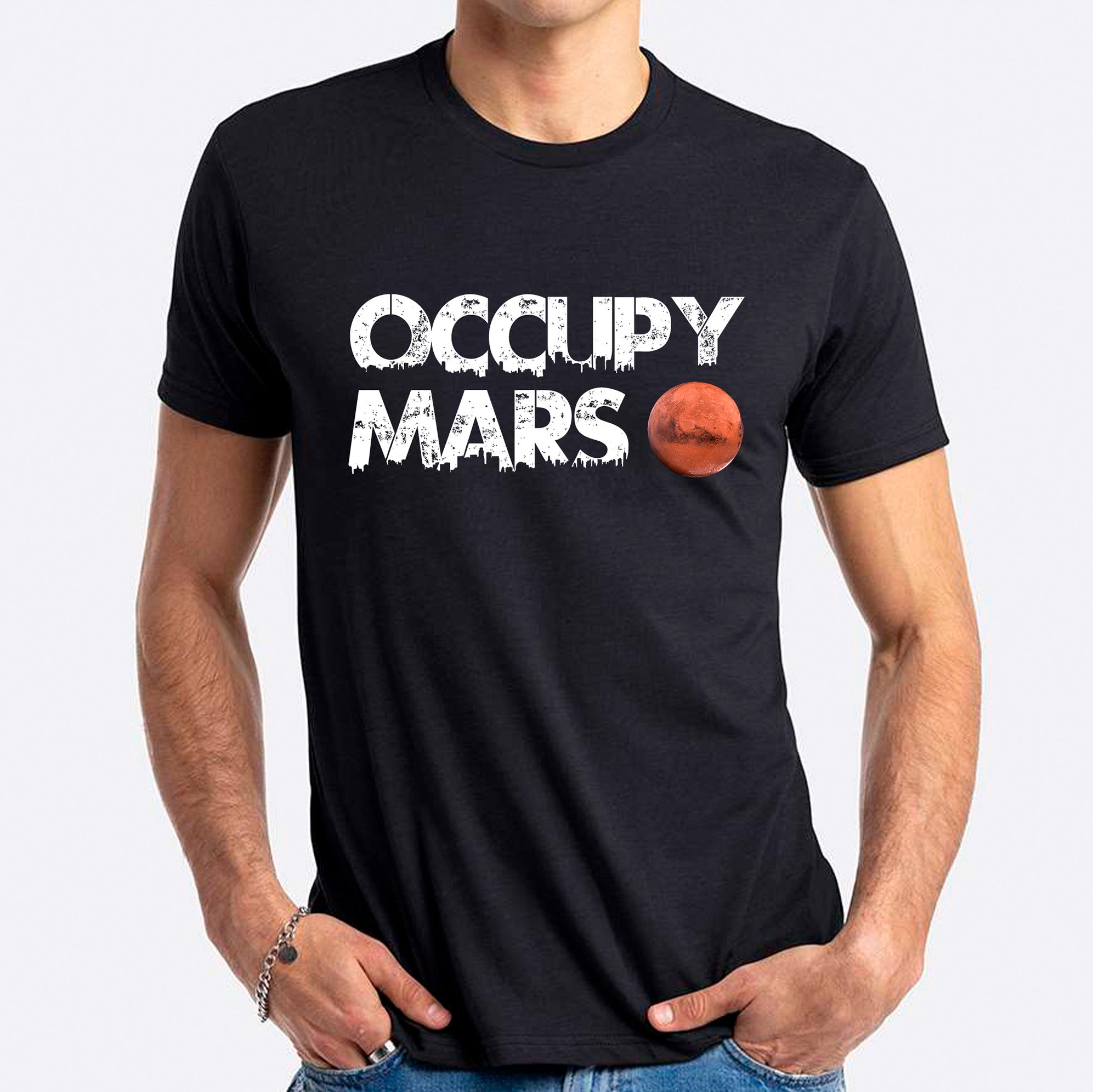 Occupy Mars T-shirt