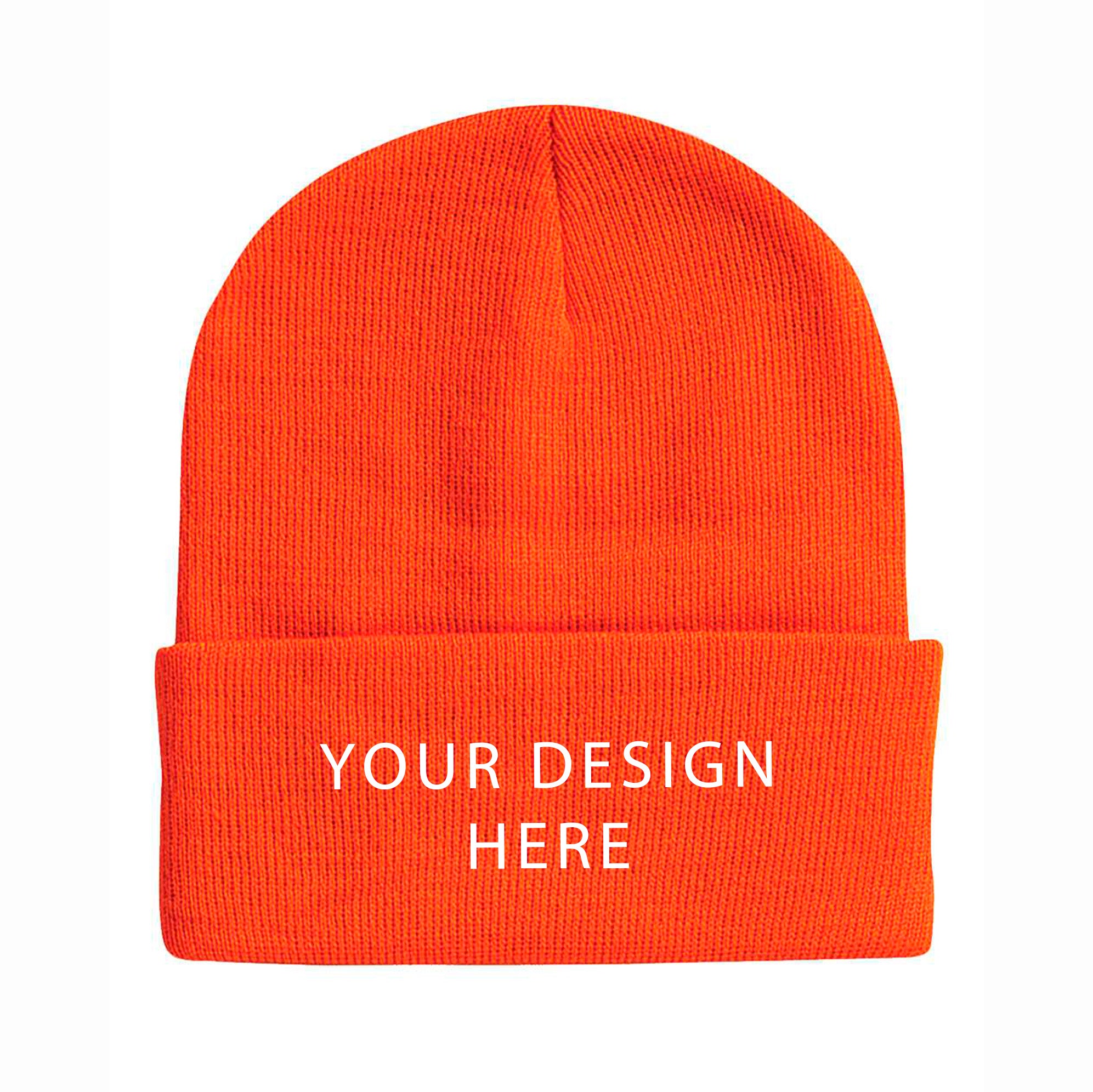 Sportsman - 12" Solid Cuffed Beanie