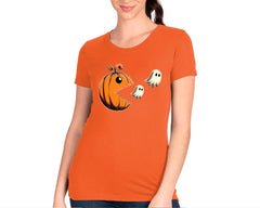 Pumpkin Pac Man T-shirt