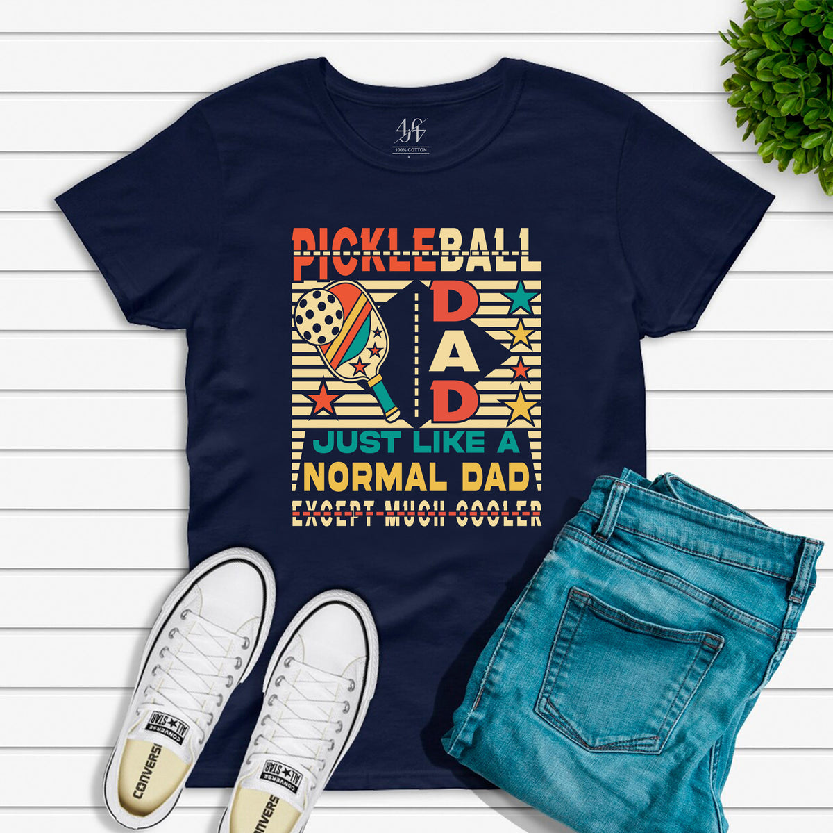 Pickle Ball Dad Just Like A Normal Dad Except Much Cooler T-shirt