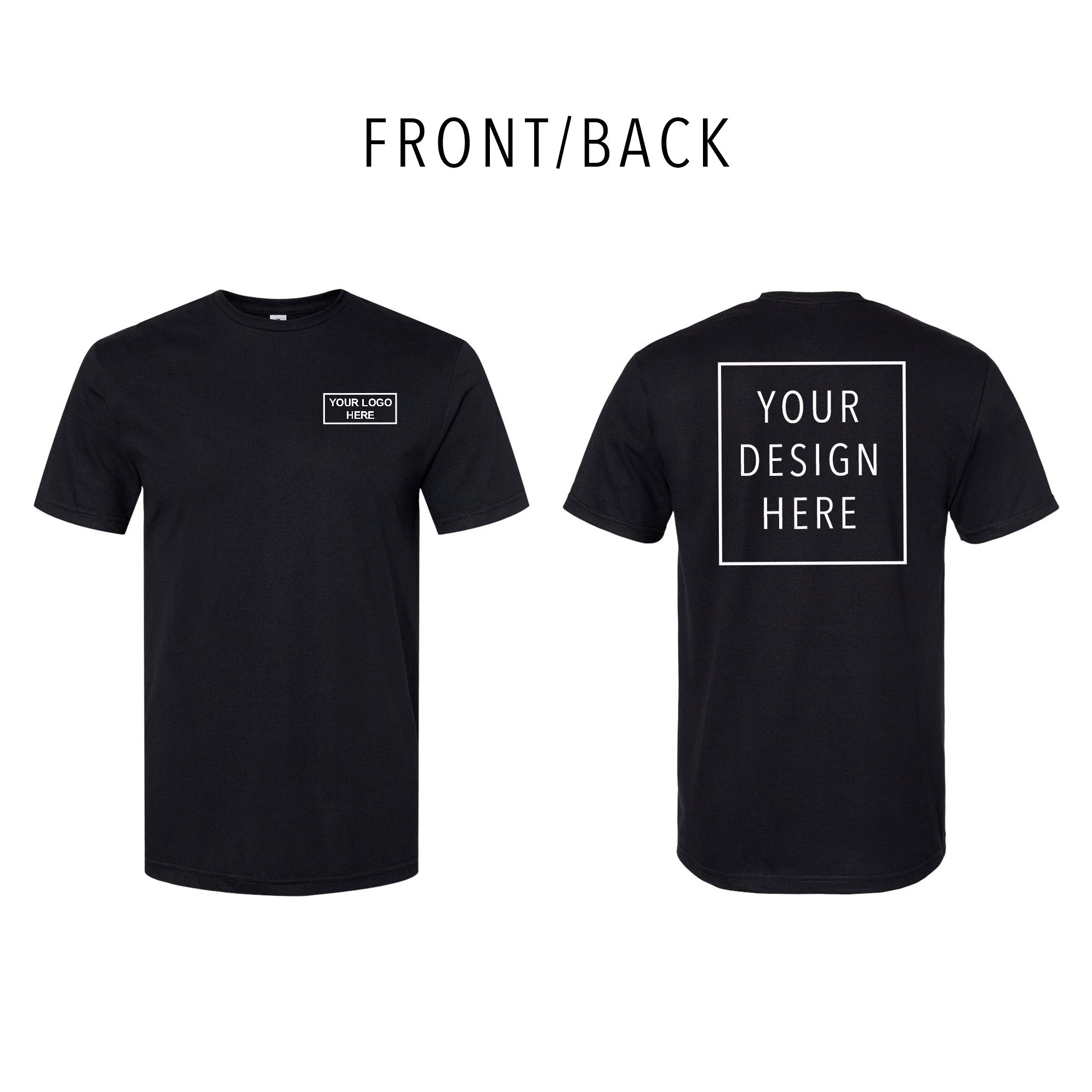 Gildan - Softstyle® CVC T-Shirt - Front/Back