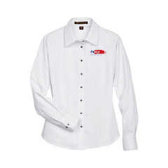 PROWALL - Harriton Women's Easy Blend™ Long Sleeve Twill Dress Shirt with Stain-Release - M500W (Copy)