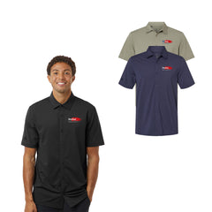 PROWALL - Adidas Men's Full Button Down Short Sleeve Shirt - A595