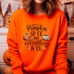 Pumpkin Spice And Everything Nice Sweatshirt