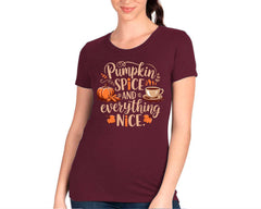 Pumpkin Spice And Everything Nice T-shirt