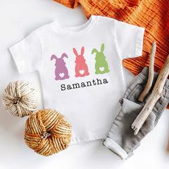 Easter Rabbits Baby Bodysuit