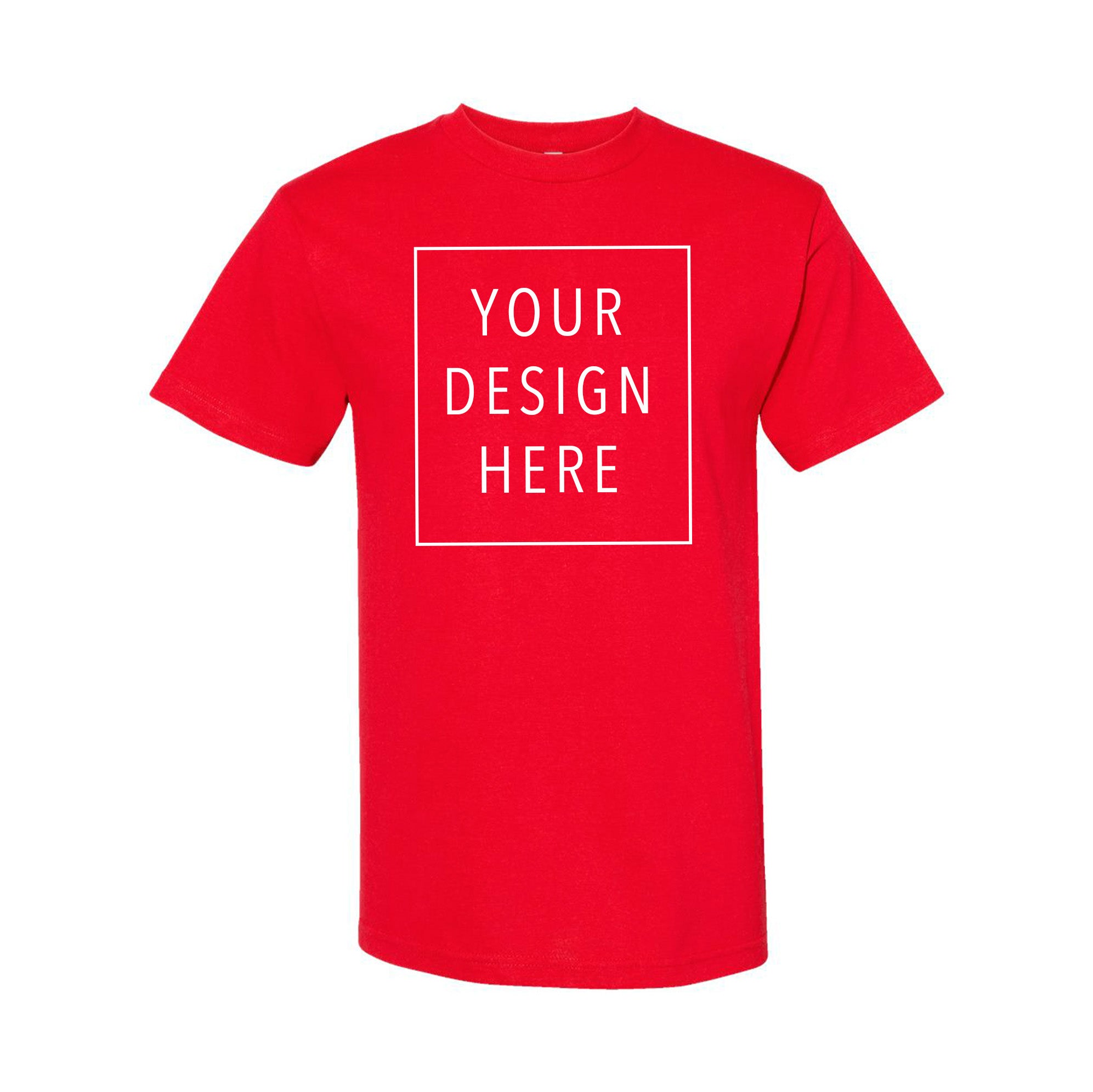 American Apparel - Heavyweight Cotton Tee - Front