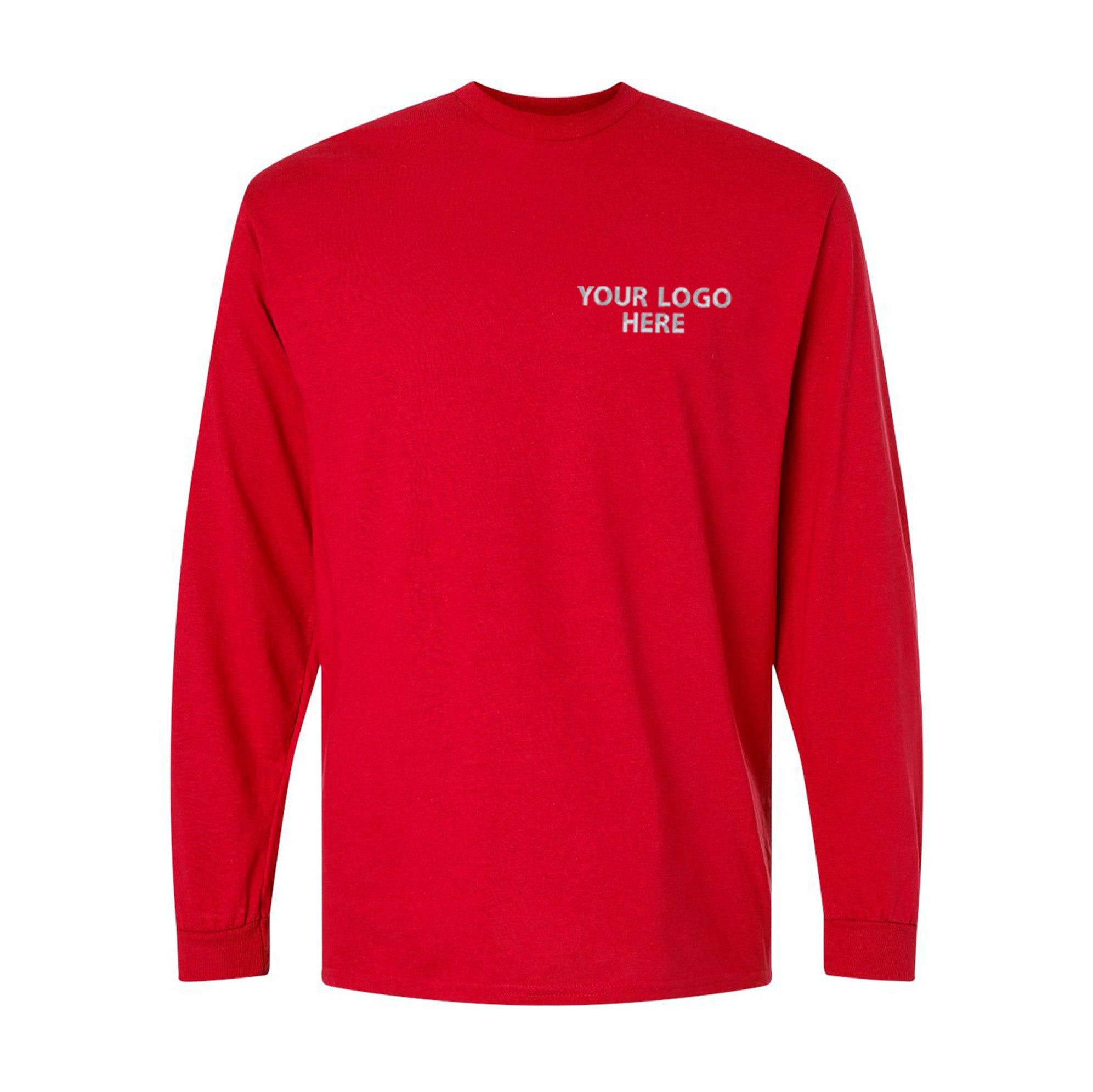Gildan - DryBlend® 50/50 Long Sleeve T-Shirt - Front