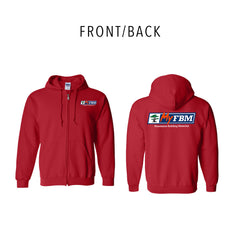 Gildan - Heavy Blend™ Full-Zip Hooded Sweatshirt - (print)
