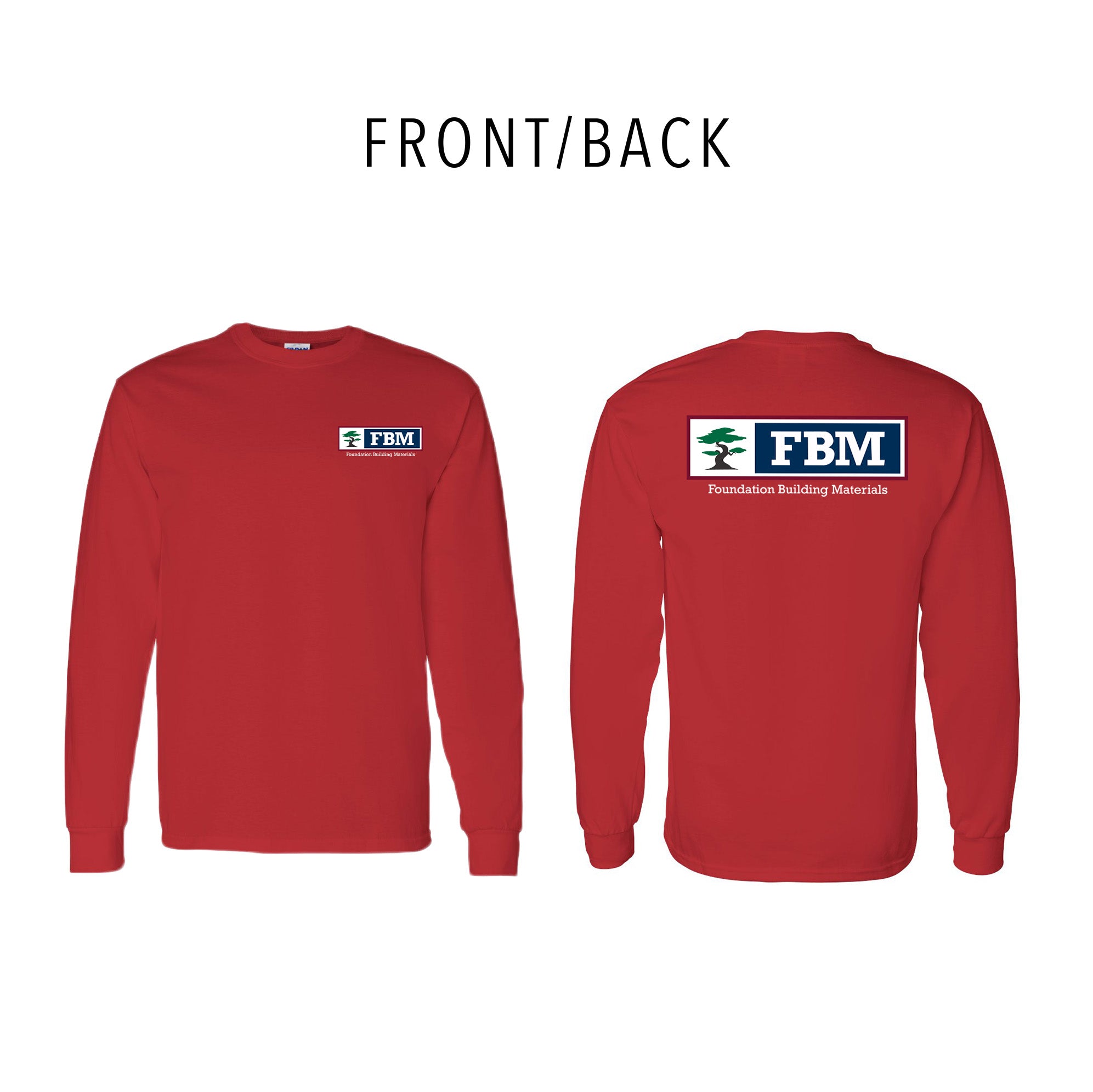 Gildan - Heavy Cotton™ Long Sleeve T-Shirt - (print)