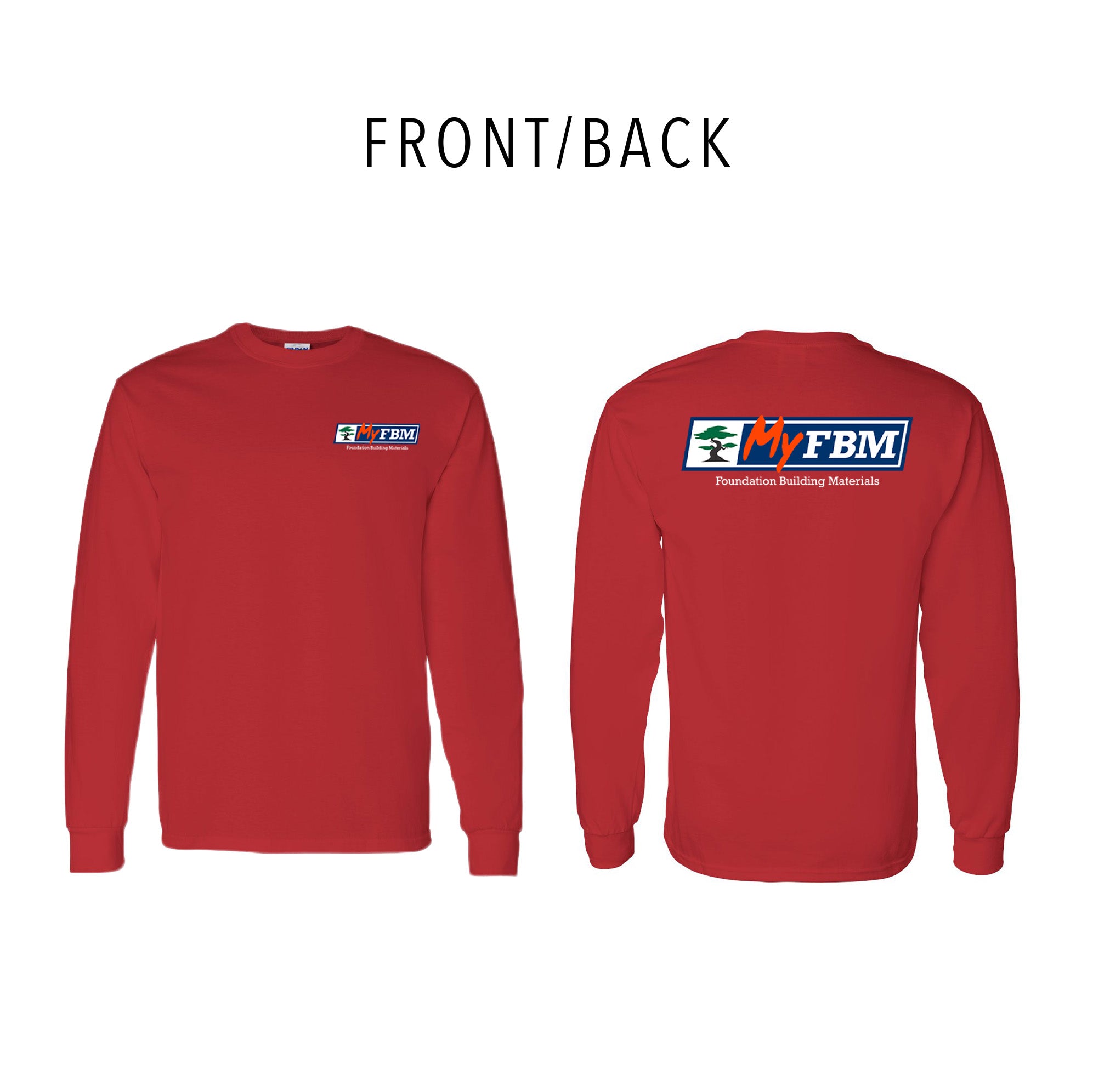 Gildan - Heavy Cotton™ Long Sleeve T-Shirt - (print)