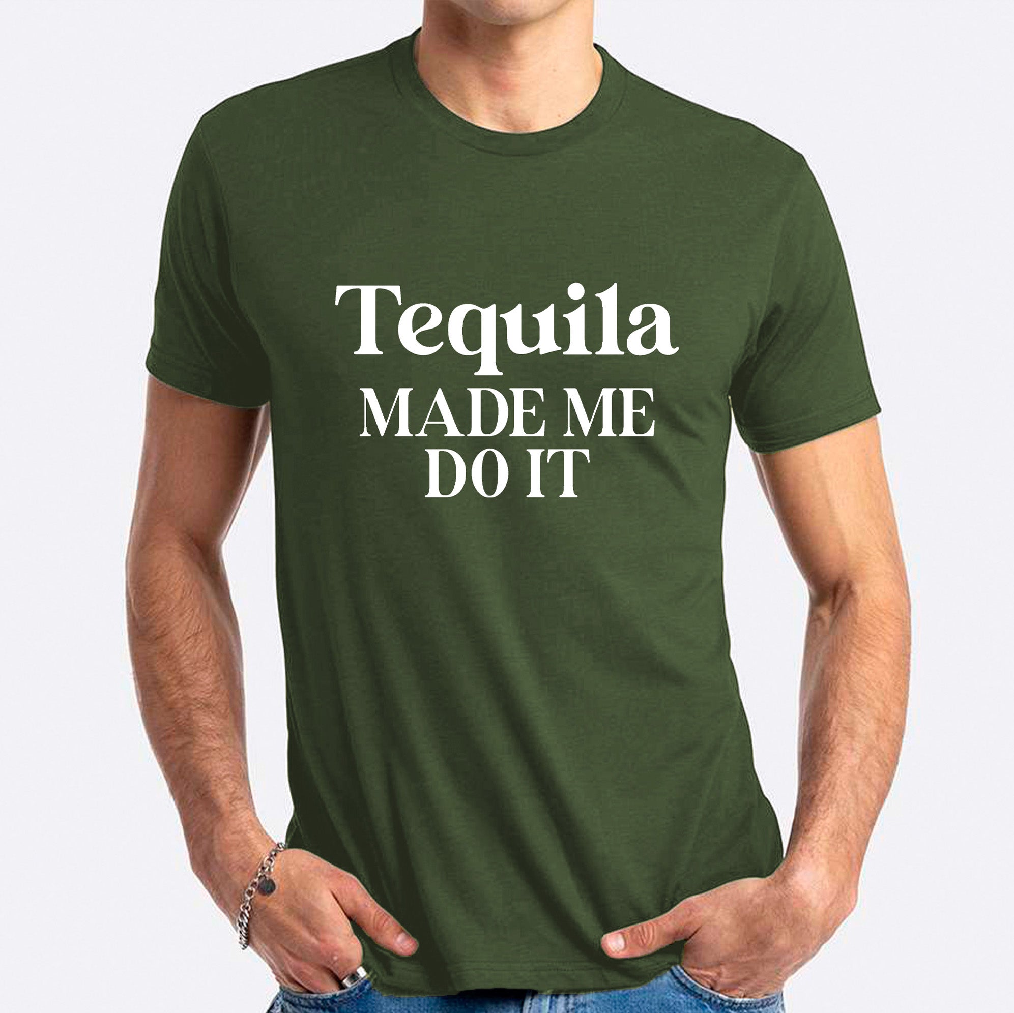 Tequila Made Me Do It T-shirt