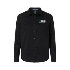 RIS - Devon & Jones Women's CrownLux Performance® Spencer Poplin Dress Shirt - DG505W